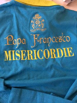 Maglietta donata a Papa francesco